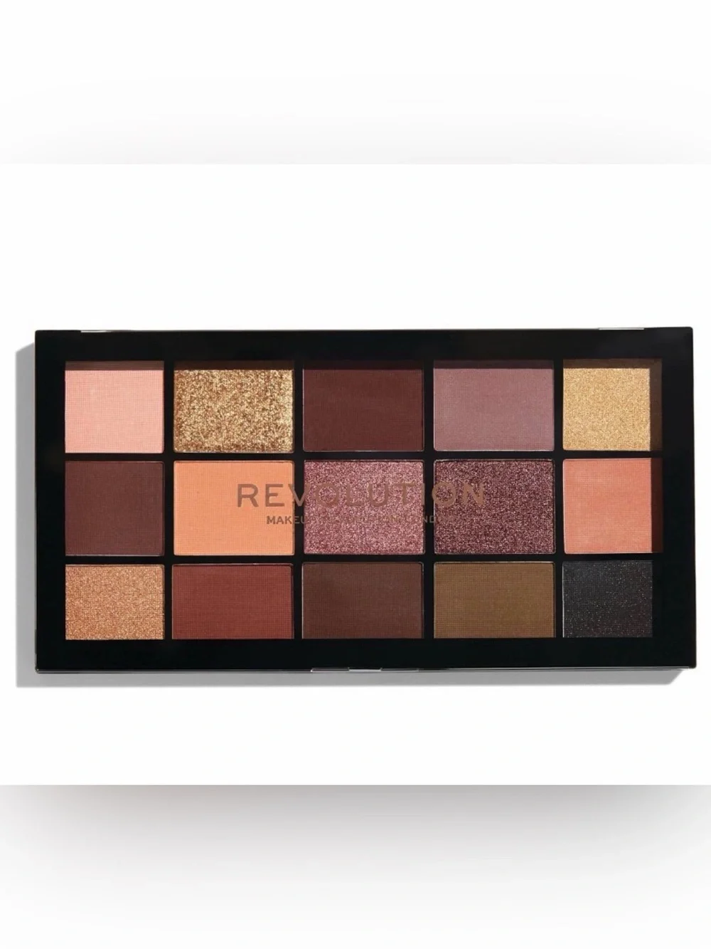 Revolution RELOADED Eyeshadow Palette - Warm Neutral & Gold Shades